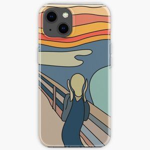 The Scream Painting iPhone Case